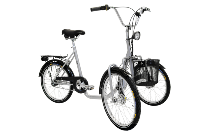 Monark 3-hjulet Cykel - 2 hjul for
