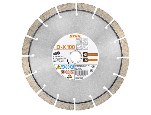 Diamantskæreskive universal - DX 100 til Stihl TSA 230